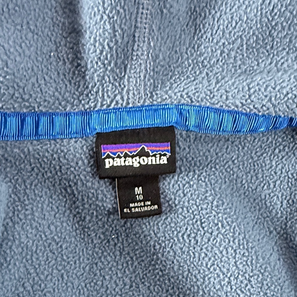 Kid’s Patagonia Fleece Kids Jacket Size M (10) - Picture 3 of 7